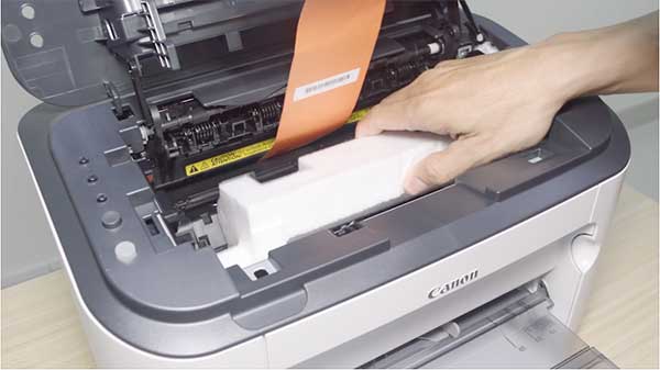 lắp đặt máy in laser Canon LBP6230Dw bước 8
