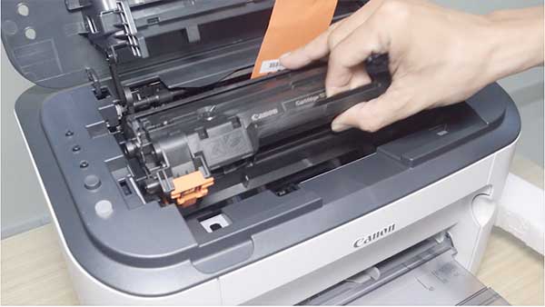 lắp đặt máy in laser Canon LBP6230Dw bước 9