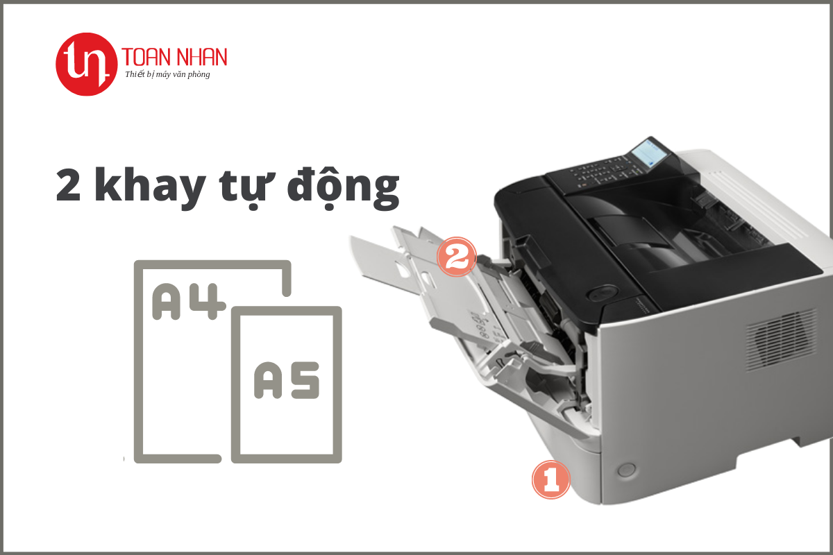 2 khay giấy máy in Canon LBP251dw