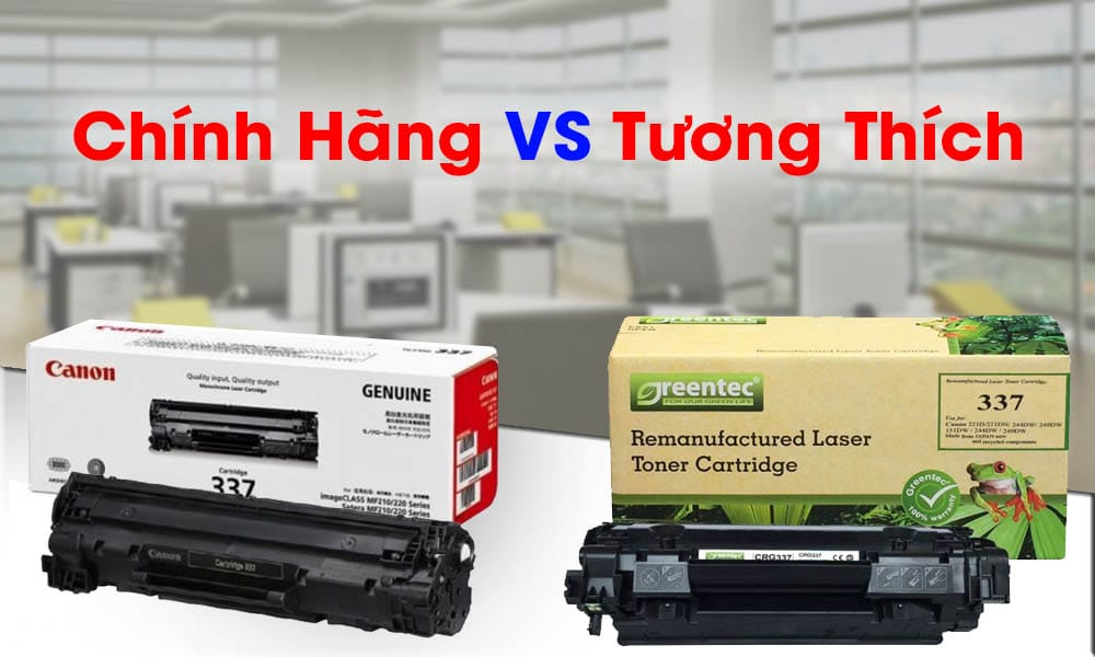 Hộp mực gốc hay tương thích?