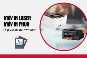 In ảnh màu: So sánh máy in phun màu và máy in laser màu