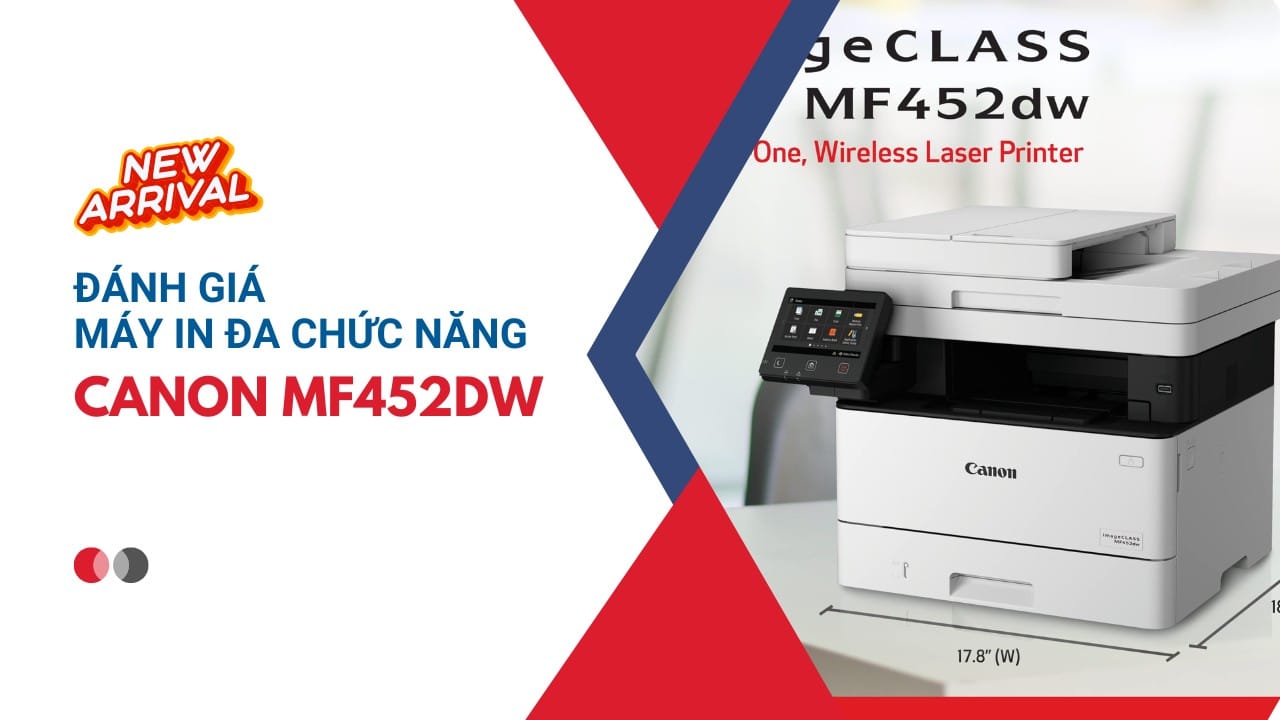 Đánh giá Máy in Canon MF452Dw