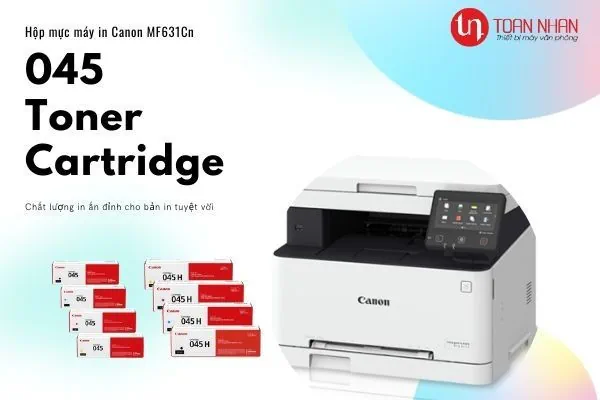Hộp mực sử dụng cho máy in laser màu Canon MF631cn