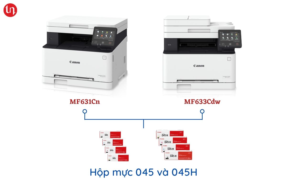 Hộp mực máy in Canon 045 và 045H Hộp mực máy in Canon 045 và 045H