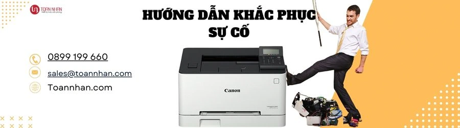 Hướng dẫn khắc phục sự cố thường gặp của Máy in Canon 621CW