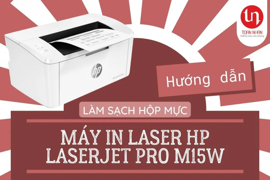 Hướng dẫn làm sạch hộp mực cho máy in HP LaserJet Pro M15w