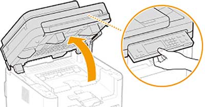 xử lý lỗi kẹt giấy máy in Canon MF264dw bước 3 xử lý lỗi kẹt giấy máy in Canon MF264dw bước 3