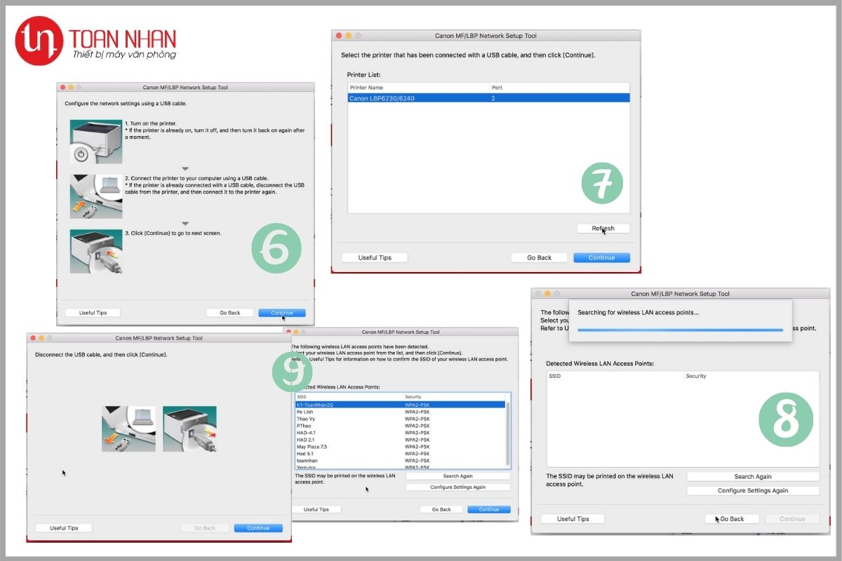 Cài đặt máy in Canon trên macOS Cài đặt máy in Canon trên macOS