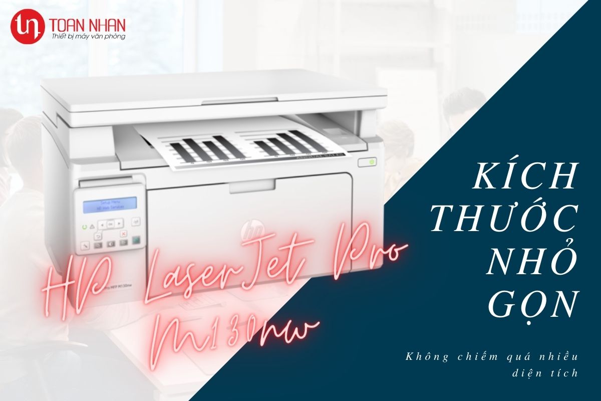 Kích thước máy in HP M130nw Kích thước máy in HP M130nw