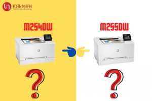 So sánh máy in laser màu HP Color LaserJet Pro M255dw và M254dw