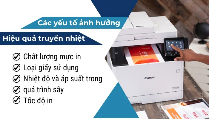 Các yếu tố ảnh hưởng hiệu quả truyền nhiệt
