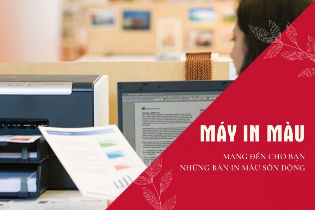Máy in màu – Giải pháp cho những bản in màu sống động