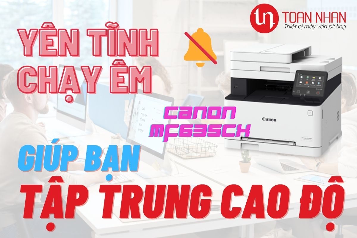 Máy in laser màu Canon 635Cx chạy êm Máy in laser màu Canon 635Cx chạy êm