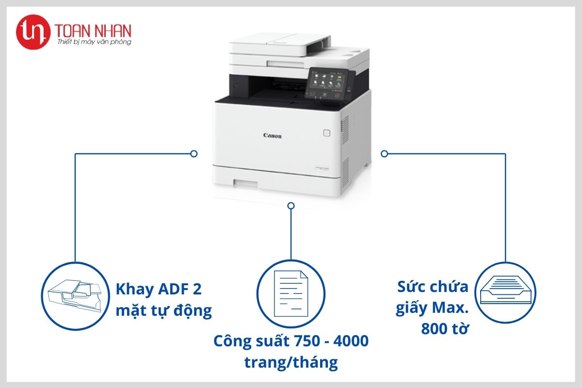 Máy in laser Canon MF735Cx linh hoạt