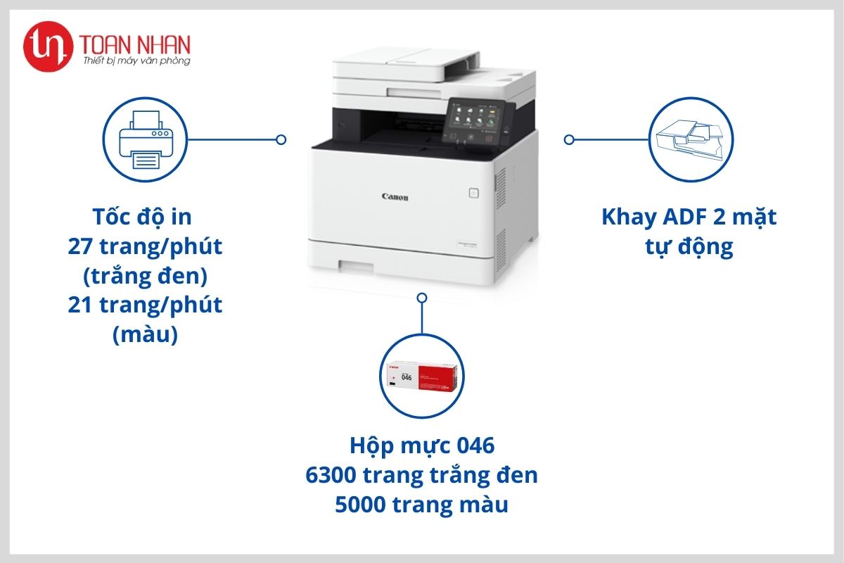 tốc độ máy in đa chức năng Canon MF735Cx
