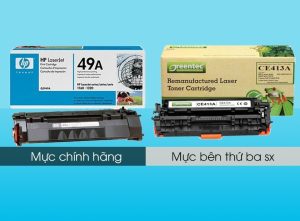 Những khác biệt giữa mực in gốc và mực in tương thích