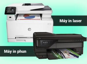 Những ưu nhược điểm của máy in laser và máy in phun bạn cần biết