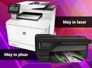 Quyết định chọn mua máy in phun hay máy in laser?