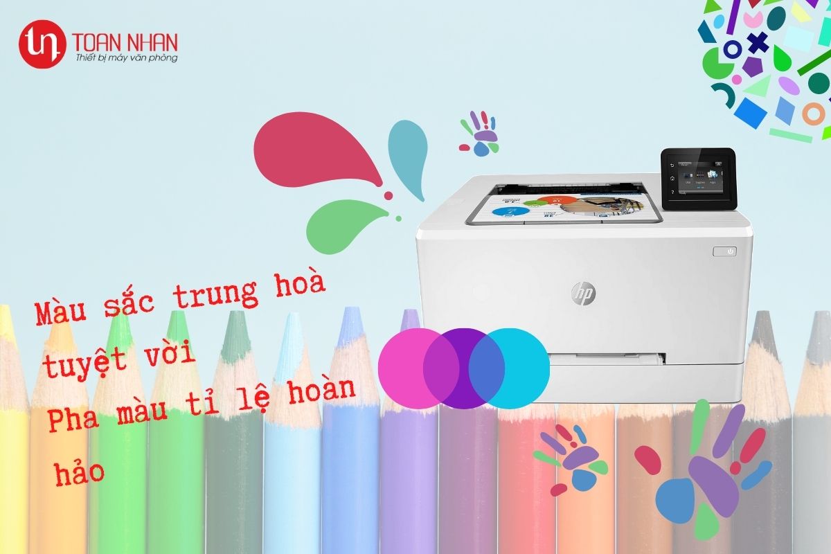 màu sắc máy in laser HP M254dw màu sắc máy in laser HP M254dw