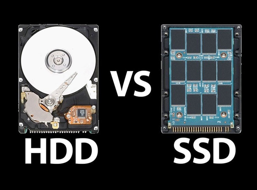 Sự khác nhau giữa ổ đĩa HDD và SSD