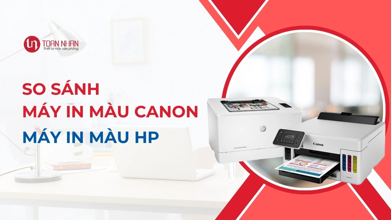 So sánh Máy In Màu Canon và HP - Chọn máy in tốt nhất