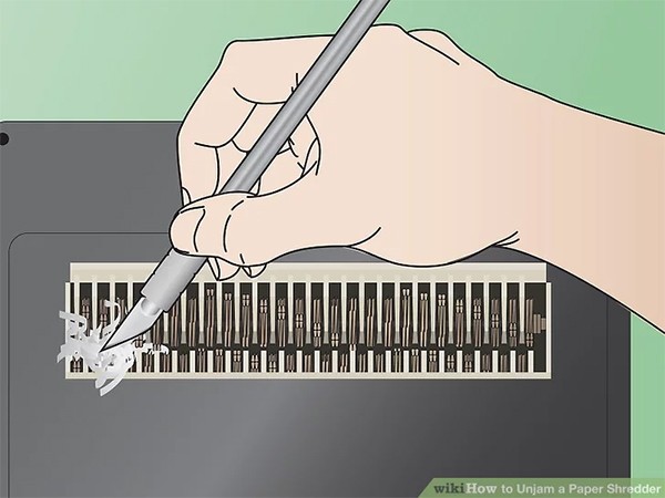 Cách xử lý máy hủy giấy bị kẹt bước 9 Cách xử lý máy hủy giấy bị kẹt bước 9