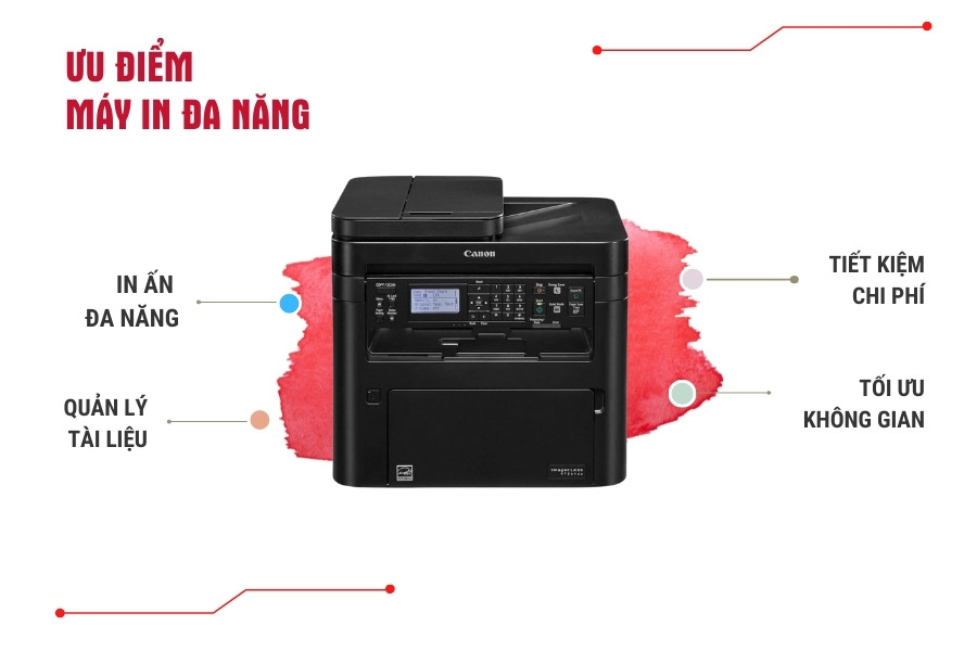 Ưu điểm máy in đa năng
