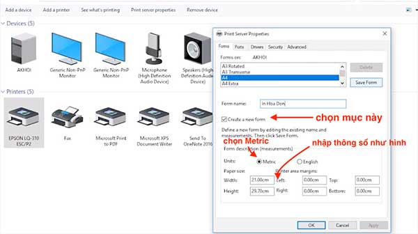 xe giay epson lq 310 8