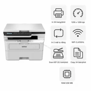 Máy in laser đen trắng đa năng Brother DCP-B7620DW