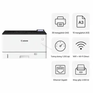 Máy in laser đen trắng Canon imageCLASS LBP456w khổ A3