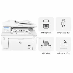 Máy in laser đen trắng đa năng HP LaserJet Pro MFP M227sdn